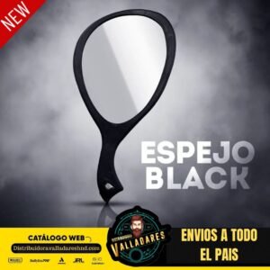 Espejo de mano tipo gota