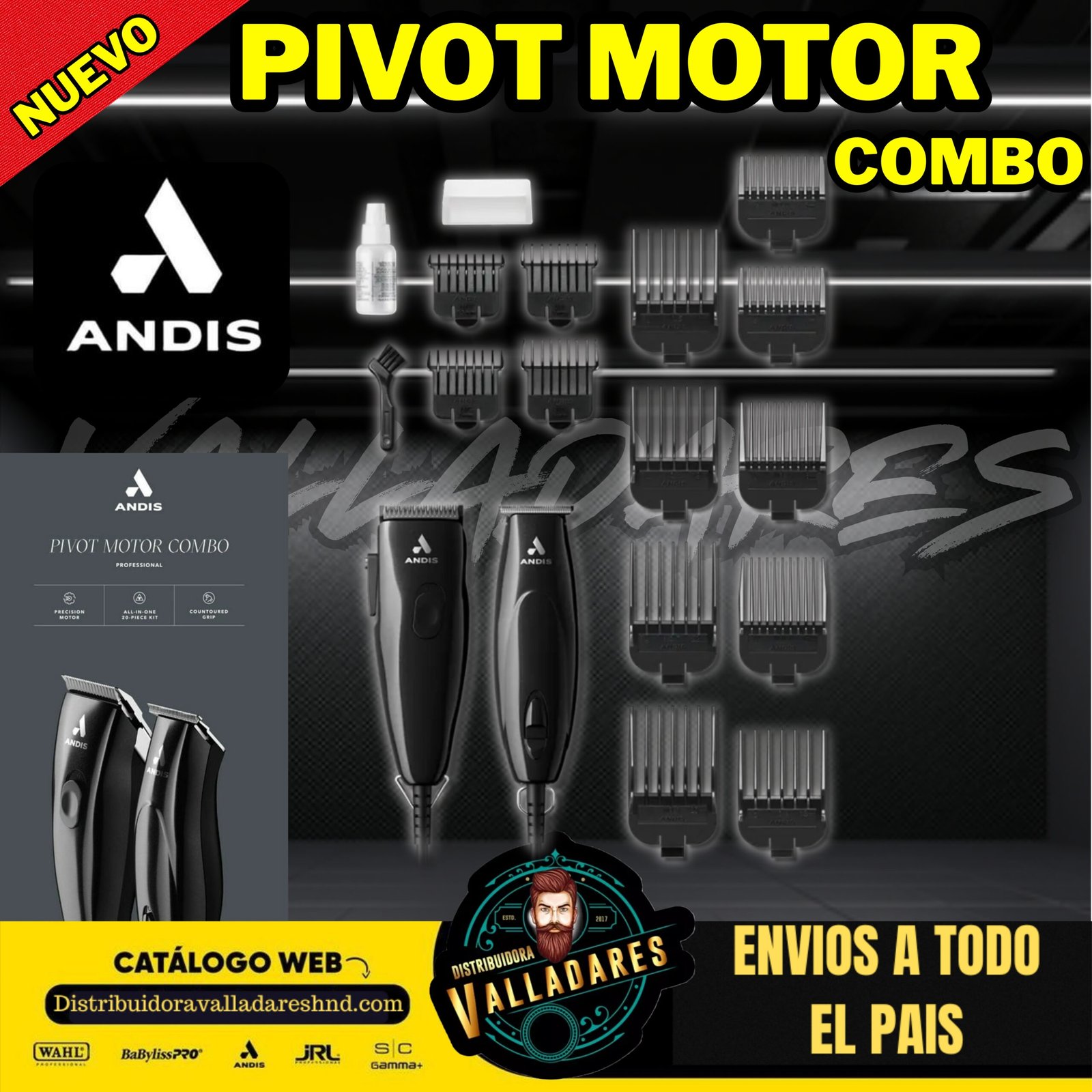 Pivot motor combo Andis
