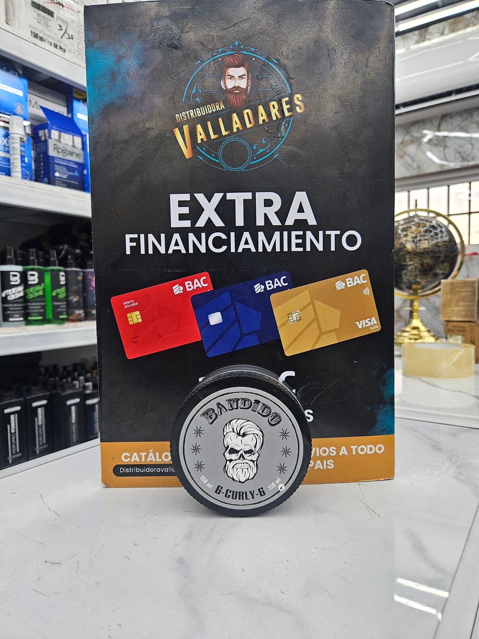 Gelatina para cabello RIZADO marca BANDIDO