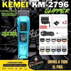 Kemei clipper Km 2796 más cuchilla extra GRATIS