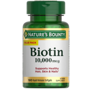 Biotina Natures Bounty 180 Capsulas