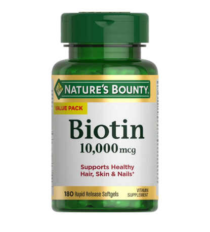 Biotina Natures Bounty 180 Capsulas