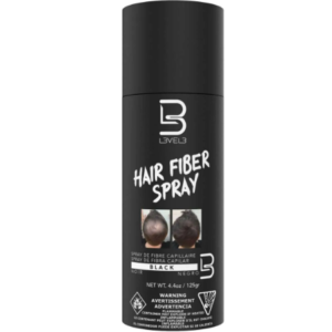 Spray Fibra Capilar L3VEL3 Negro