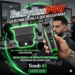 Cuchilla Babylisspro para trimmer Tomb45
