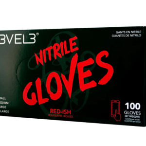 Guantes Nitrilo Rojo L3VEL3 M