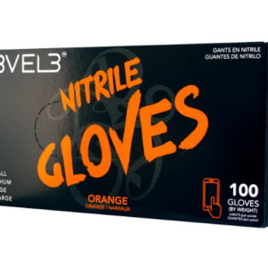 Guantes Nitrilo Naranja L3vel3 M