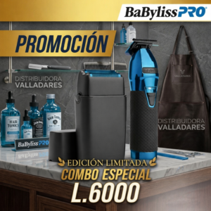 Combo Babylisspro Edición Limitada Azul Trimmer y Shaver