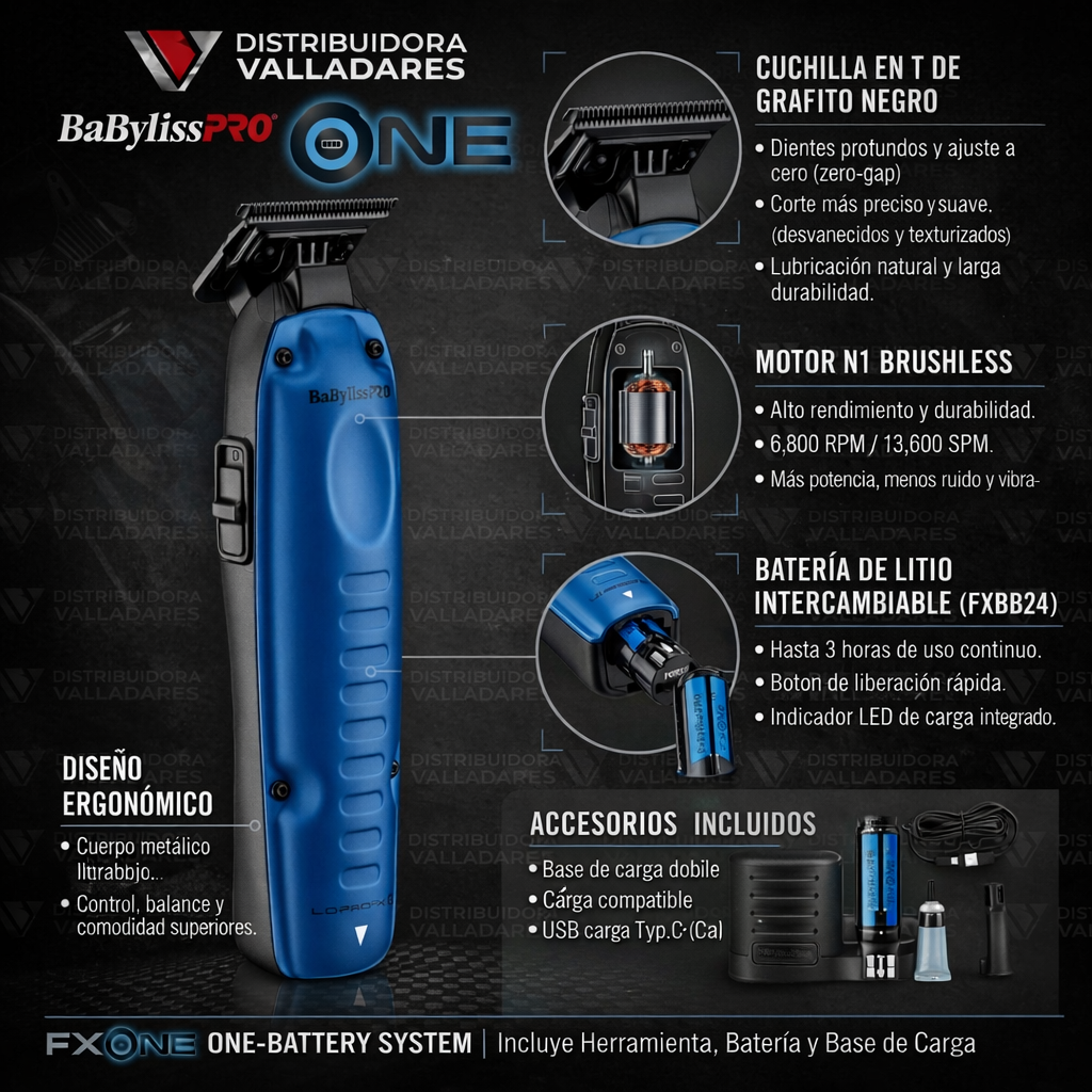 Babylisspro Trimmer FXONE blue edition