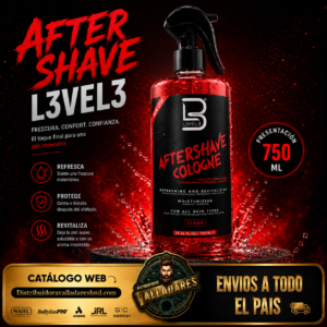 After shave L3VEL3 presentación de 750ml