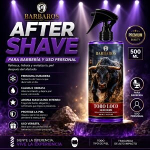 After shave Toro Loco BARBAROS