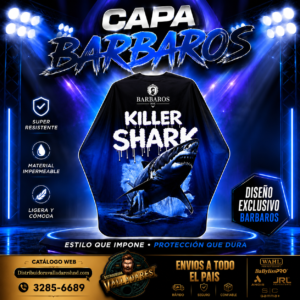 Capa KILLER SHARK BARBAROS