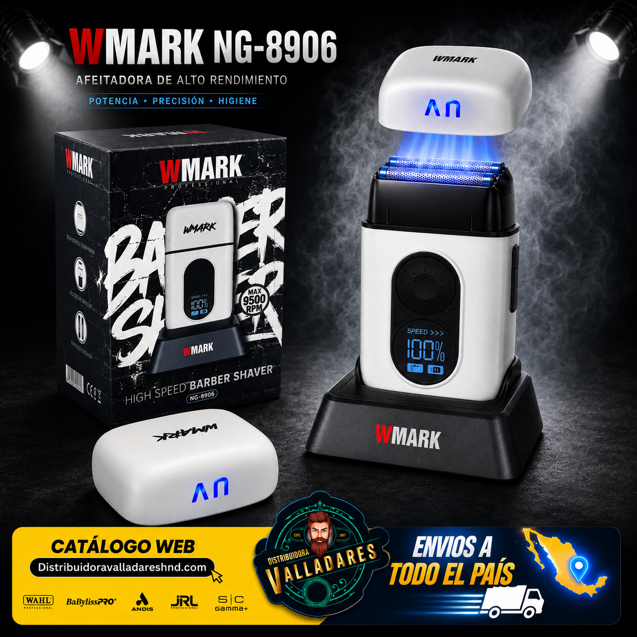 WMARK NG-8906 shaver profesional