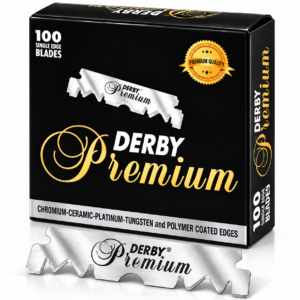 HOJAS DE AFEITAR DERBY PREMIUM PARTIDAS POR LA MITAD