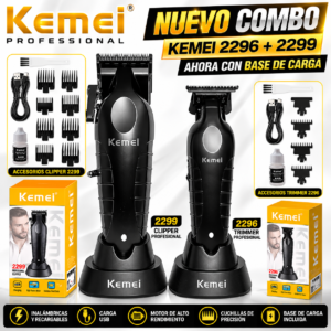 COMBO KEMEI KM 2296 + 2299
