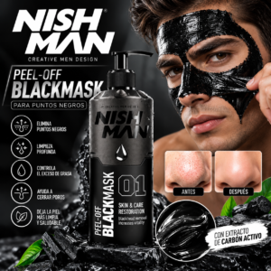 MASCARILLA NEGRA NISHMAN